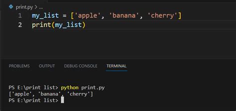 How to Print a List in Python: A Multi-faceted Exploration